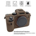 Miniatyrbild 4 av 4: Mjukt silikonfodral för Sony A9 (ILCE-9) / A7 III/ A7R III Kaffe