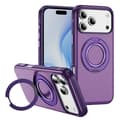 iPhone 18 Pro / iPhone 17 Pro Skal - Kolfiber med MagSafe C-Typ Ljust lila + lila