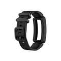 Smart Watch Silicon Watch Band för Fitbit Inspire HR Black
