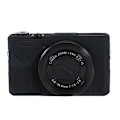 Miniatyrbild 2 av 4: Mjukt silikonfodral för Canon PowerShot G7 X Mark III / G7X III / G7X3 Svart