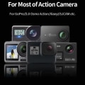 Miniatyrbild 8 av 9: TELESIN Ryggsäck Axelrem Fäste Mount för GoPro Hero / Insta360 / SJCAM / DJI Action Tillbehör, Spec: Endast Remfäste