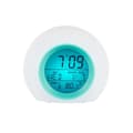 Rund färggradient väckarklocka evighetskalender