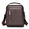 Miniatyrbild 2 av 4: WEIXIER D283 Herr Multifunktionell Casual Crossbody Enkelsidig Axelväska Brun