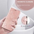 Miniatyrbild 3 av 4: Coque för Samsung Galaxy A05s - BOOLING - Stötsäker - PU-läder - Kortficka - Fjärilsmönster Rosa