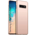 Miniatyrbild 1 av 4: Skyddsfodral till Samsung Galaxy S10 Plus - PROSHOP - Mjuk - Guld gyllene