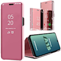 Miniatyrbild 1 av 4: Skyddsfodral - BOOLING - Samsung Galaxy A15/A15 5G - Semi-rigida - Spegeleffekt - Rosa Rosa