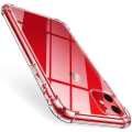 Miniatyrbild 1 av 4: Fodral för iPhone 11 Pro, genomskinligt flexibelt stötsäkert stötfångarskydd Anti-skrapa silikon TPU Mjukt skyddande skydd Silikonfodral
