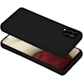Miniatyrbild 2 av 4: Skyddsfodral - Toproduits® - Samsung Galaxy A12 - Svart - Flexibelt - Härdat glas Svart