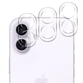 Miniatyrbild 1 av 4: Linsskydd i härdat glas - BOOLING - iPhone 16 Plus - Set med 3
