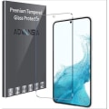 Miniatyrbild 1 av 4: Advansia härdat glas (skyddsfilm) för Samsung Galaxy S22 5G [X1] stycke [bubbelfri] [X1] Styck
