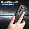 Miniatyrbild 4 av 4: Skyddsfodral till Samsung S22 Plus - PROSHOP - Svart - Designfunktioner - Silikon - Anti-Shock Svart