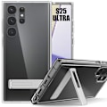 Miniatyrbild 1 av 4: Coque för Samsung Galaxy S25 Ultra - Transparent - Stöttålig Skyddssilikon - BOOLING Transparent