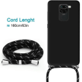 Miniatyrbild 4 av 4: Coque - Samsung - Galaxy S20 - Måttlig - Stötsäker - Rep-skyddande - Axelrem Svart Svart