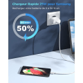 Miniatyrbild 2 av 4: 25W Snabb Usb C-laddare för Samsung Galaxy A13 5G A33 A53, A34 A54 A14 A52 A72, S23 S22 S21 Ultra S21 S21 Fe S21 Plus S20 [H34]