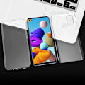 Miniatyrbild 4 av 4: För Samsung Galaxy A21S 6,5" SM-A217F: Silikon främre och bakre skal 360° Fullständigt skydd + Mini Stylus - TRANSPARENT