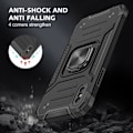 Miniatyrbild 2 av 4: Fodral för Samsung Galaxy A51 med Rotate Kickstand Armor Stötsäker Durabl (svart)