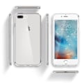 Miniatyrbild 2 av 4: Coque - Moozy - iPhone 8 Plus, iPhone 7 Plus - Silikon TPU - Skydd 360° - Transparent Transparent