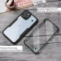 Miniatyrbild 3 av 4: Dubbelsidigt anti-chockfodral för iPhone 13 Pro Max (6,7") - PROSHOP - Svart - Transparent - Halvstyvt - Matt Transparent