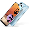Miniatyrbild 4 av 4: Fodral för Samsung A32 4G (6,4") Transparent TPU helkropp 360 graders skydd Anti-Fingeravtryck Anti-Scratch