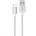 Miniatyrbild 1 av 4: Samsung mikro-USB-laddarkabel - 2M flätad nylon mikro-USB-laddarkabel för Galaxy J7 / J4 / S3 / S6 / S6, Moto G5 / E5, Nex