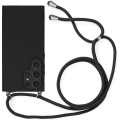 Miniatyrbild 1 av 4: Skyddsfodral - BOOLING - Samsung Galaxy S24 Ultra - Flexibelt - Svart - Justerbar axelrem Svart