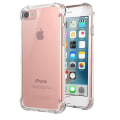 Miniatyrbild 1 av 3: iPhone 7/8 fodral - Jenuos - TPU silikonskal - Stötsäkert - Genomskinlig - Mjuk Transparent