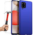 Miniatyrbild 1 av 4: Skyddsfodral för Samsung Galaxy A42 (6.1") - PROSHOP - Mjuk - Blå Blå