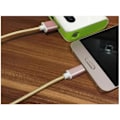 Miniatyrbild 2 av 3: [1M] USB Typ C-kabel för Samsung Galaxy S8 -Galaxy S8 Plus Nylonflätad snabbladdning och synkronisering USB-typ C-kabel - guld