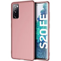 Miniatyrbild 1 av 4: Skyddsfodral för Samsung Galaxy S20 FE - PROSHOP - Stötdämpande silikon rosa - Matt fodral Rosa