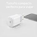 Miniatyrbild 3 av 4: 20W USB C-laddare med 2M-kabel, snabb USB-C-adapterkontakt för väggströmförsörjning för iPhone 13-13 Mini - 13 Pro[197]