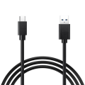 Miniatyrbild 1 av 4: För LG G5/ G5 SE/ G6/ Nexus 5X/ V20: USB 3.0 typ C till standard USB typ A-laddningskabel, 1 m lång - svart