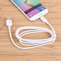 Miniatyrbild 3 av 4: 80CM Vit Micro USB-kabel Datakabel Synkronisera Laddningskabel Android till USB-kabel för Samsung Galaxy S7 S6 note4