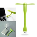 Miniatyrbild 1 av 4: Mini Flexibel USB-fläkt för bärbar dator och Power Bank Grön