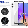 Miniatyrbild 3 av 4: Verres Trempés - BOOLING - Samsung Galaxy A05 - Lot de 3 - Skydd 9H - Repellerande Transparent med svart kant