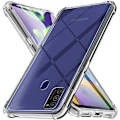 Miniatyrbild 1 av 4: För Samsung Galaxy A21s (SM-A217F) 6,5 tums genomskinligt stötsäkert skyddsfodral, genomskinligt, Samsung Galaxy A21s (SM-A217F)
