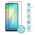 Miniatyrbild 2 av 4: Pack-4 helhärdat glas för Samsung Galaxy A06 - Skyddsglas med svart kant Transparent med svart kant