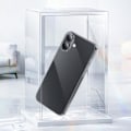 Miniatyrbild 4 av 4: Skyddande skal - BOOLING - iPhone 16 Plus - Mjukt silikon - Stöttålig - 2 härdade glas Transparent