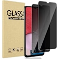 Miniatyrbild 1 av 4: Set med 2 Anti-Spy härdat glas för Samsung Galaxy A13 - BOOLING - Skärmskydd - Svart Svart