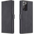 Miniatyrbild 1 av 4: Coque - Samsung - Galaxy Note 20 - PU-läder - 360° skydd - Multifunktionell Svart