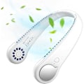 Miniatyrbild 1 av 4: Mini USB uppladdningsbar halsfläkt Tyst bladlös kylare - YIOU®