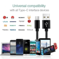 Miniatyrbild 2 av 4: USB Typ C Snabbladdningskabel för Samsung Galaxy S10 S10E S9 S8 Plus,A3 A5 A8 A9 2017 2018,Note 8 9 10,A70 A50 A80 A20E
