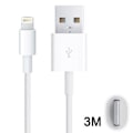 Miniatyrbild 1 av 3: Kabel till IPHONE 5 längd 3 meter