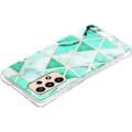 Miniatyrbild 2 av 4: Skyddsfodral för Samsung Galaxy A33 5G - BOOLING - Smal Elegant TPU Resistant Shockproof - Turkos Turkos
