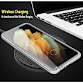 Miniatyrbild 4 av 4: Skyddshölje - BOOLING - Samsung Galaxy S21 Ultra 5G - Flexibelt - Transparent - 360 grader Transparent