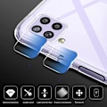 Miniatyrbild 4 av 4: Coque en silicone - BOOLING - för Samsung Galaxy A22 - Transparent - 2 härdade glas - 2 kameraskydd Transparent