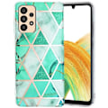 Miniatyrbild 1 av 4: Skyddsfodral för Samsung Galaxy A33 5G - BOOLING - Smal Elegant TPU Resistant Shockproof - Turkos Turkos