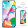 Miniatyrbild 2 av 3: 360-graders genomskinligt silikonfodral för Samsung Galaxy A41, 2 i 1 främre och bakre skalet Contour Front och bakre helfodral