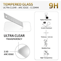 Miniatyrbild 4 av 4: Härdat glas - Advansia - Samsung Galaxy A32 5G - Skydd 9H - Repbeständig - Lätt installation