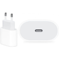 Miniatyrbild 1 av 2: Vit 18W USB-C strömadapter Laddare kompatibel för iPhone 11 Pro Max - Yuan Yuan Brand