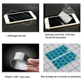 Miniatyrbild 2 av 4: VCOMP® för Samsung Galaxy M13 4G 6,6": 2-pack flexibelt nanoglas skärmskydd, 9H hårdhet reptålig